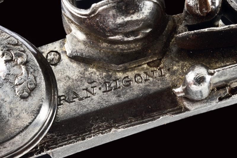 Piccola Batteria alla Moderna a Pietra Focaia di Francesco Bigoni - Brescia