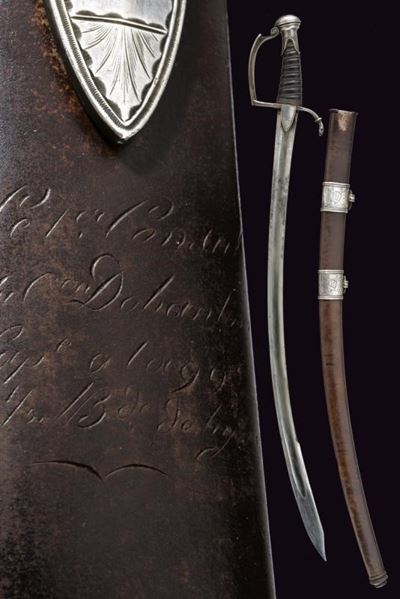 Rarissima Sciabola D'onore Donata da Napoleone a Theodore Dobanton - Versailles