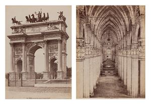 Milano, Arco della Pace - Milano, interno della Cattedrale