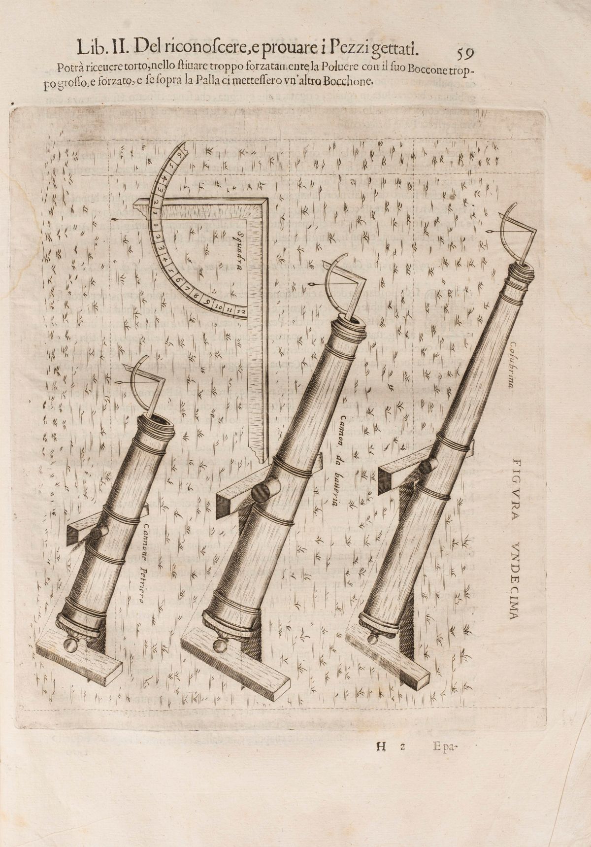 Pietro Sardi - L'artiglieria Divisa in Tre Libri