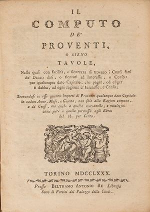 The Calculation of Proceeds