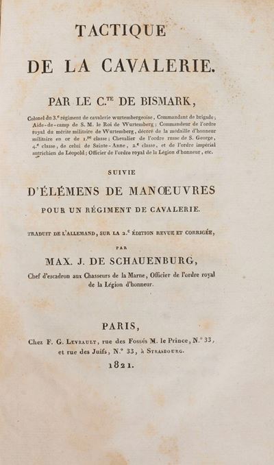 Tactique De la Cavalerie