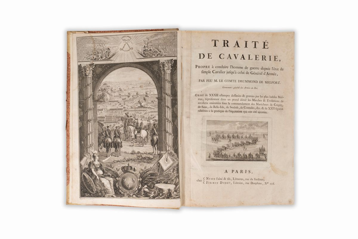 Louis Hector de) Drummond de Melfort Traité de Cavalerie