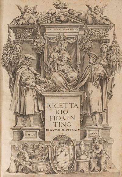 Ricettario Fiorentino di Nuovo Illustrato