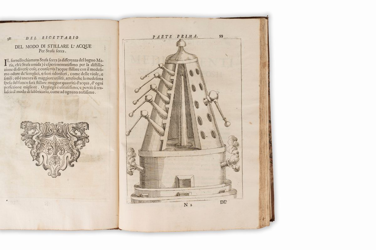 Collegio De’ Medici di Firenze - Ricettario Fiorentino di Nuovo Illustrato