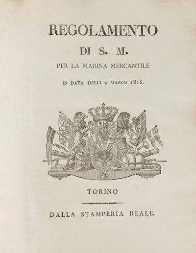 Regolamento per la Marina Mercantile