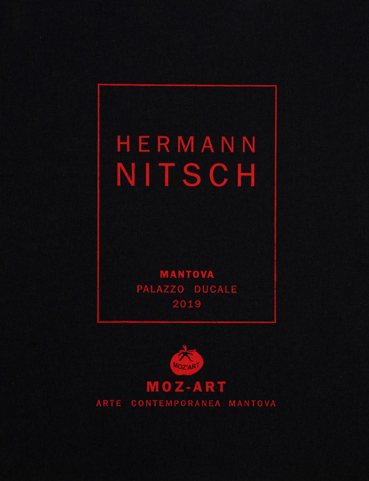 Hermann Nitsch - Senza titolo, tecnica mista su carta