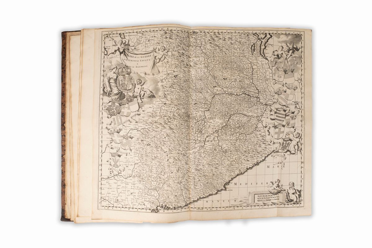 Histoire militaire du Prince Eugene de Savoye, du prince et duc de Marlborough, et du prince de N...