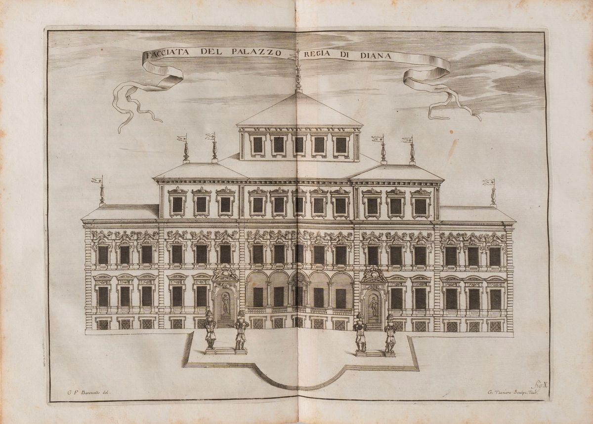 Amedeo di Castellamonte Cognengo - La Venaria Reale Palazzo di Piacere, e di Caccia