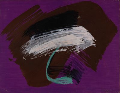 L-8, tempera su cartoncino intelato, 1967