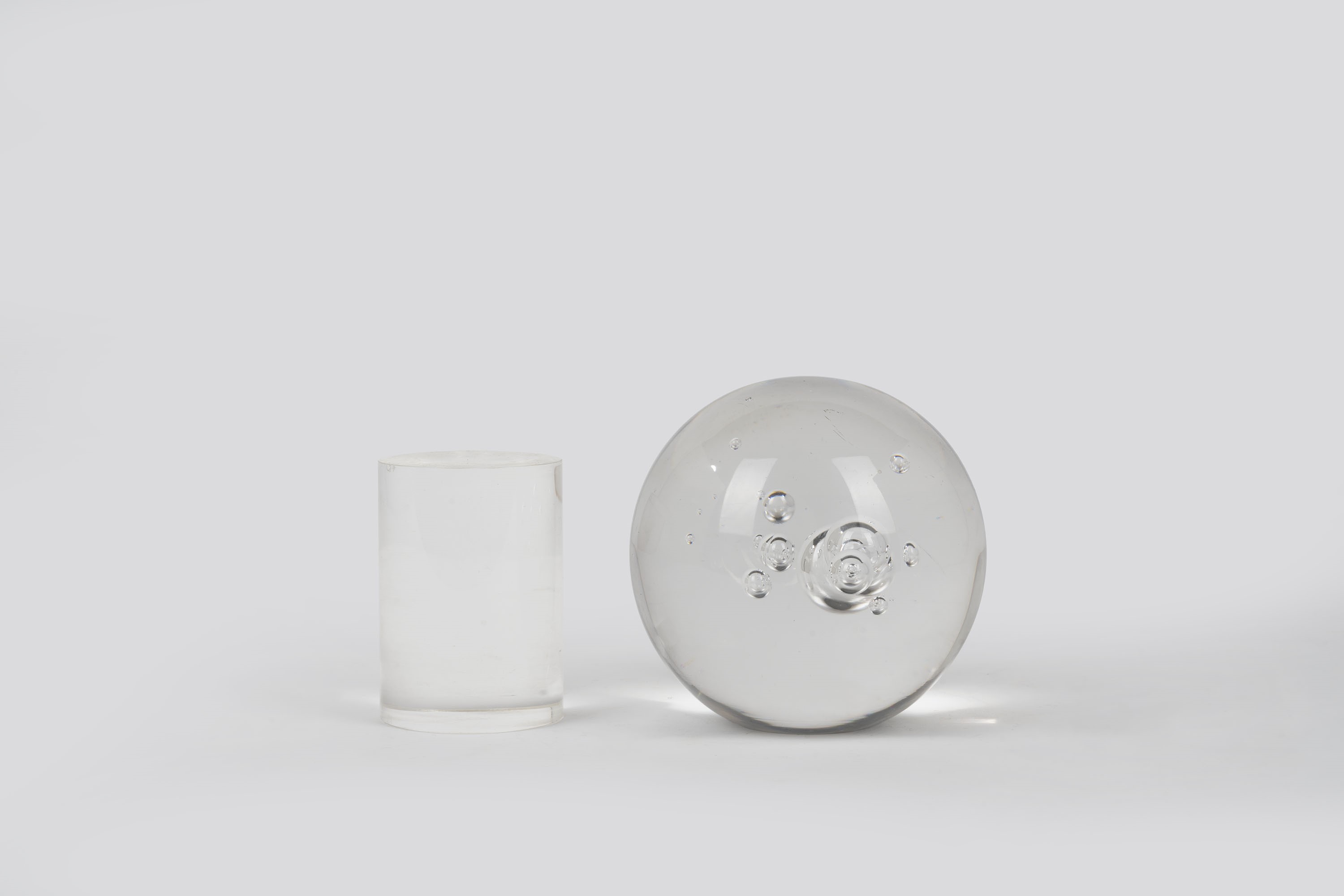 Sfera in Cristallo con Bolle All'interno, Secolo XX