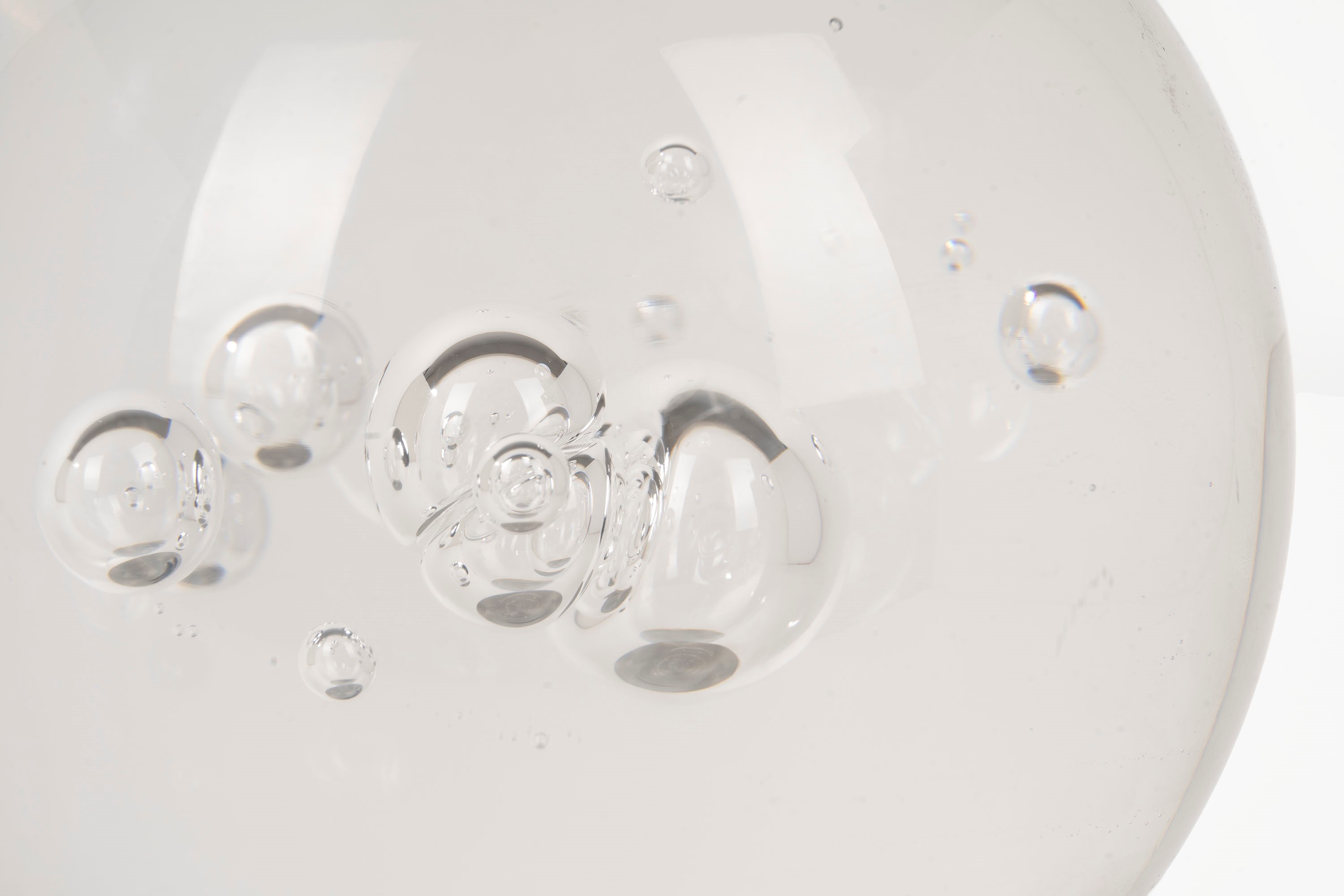 Sfera in Cristallo con Bolle All'interno, Secolo XX