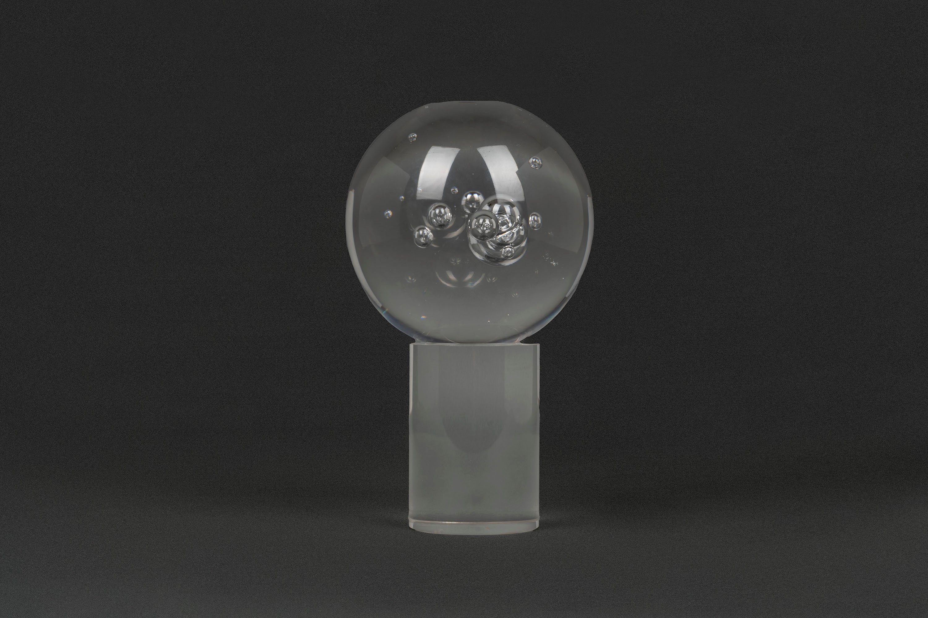Sfera in Cristallo con Bolle All'interno, Secolo XX