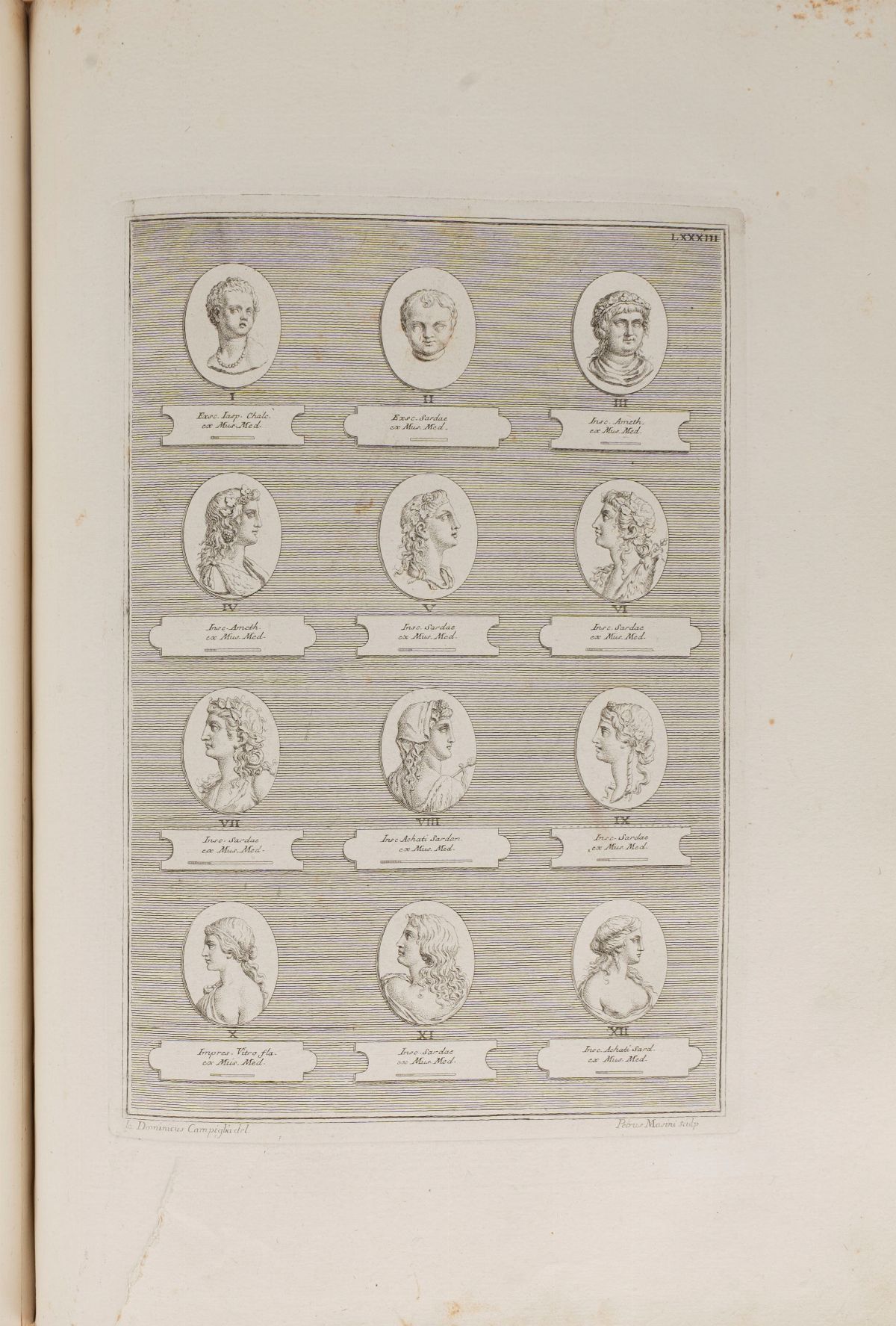 Antonio Francesco Gori - Museum Florentinum Exhibens Insignora Vetustatis Monumenta Quae Florenti...