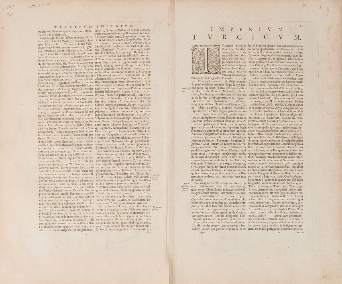 Willem Janszoon Blaeu - Turcicum Imperium.