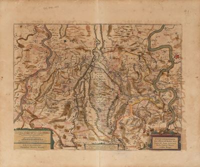 Fossa Eugeniana Quae a Rheno Ad Mosam Duci Coepta Est, Anno MDCXXVII Ductu Comitis Henrici Vandem...