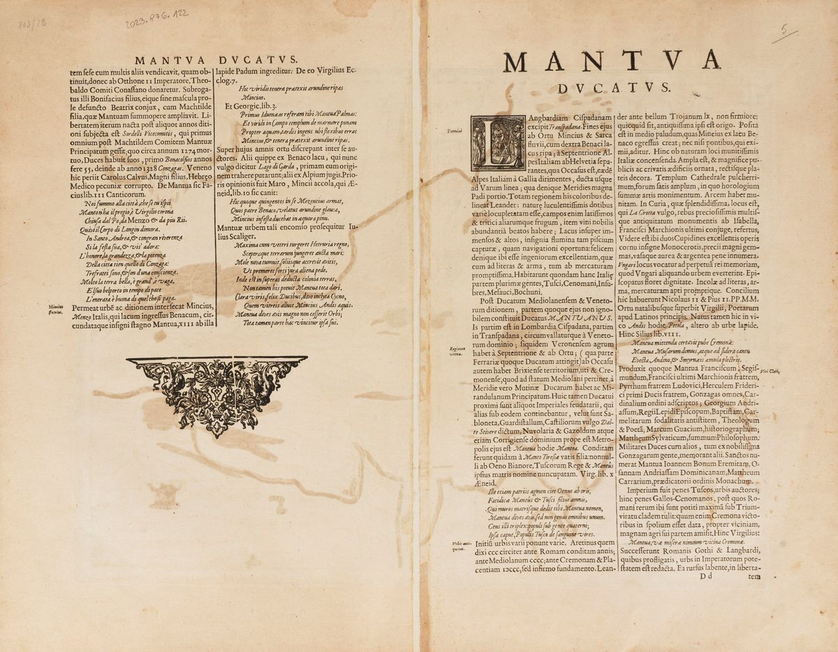 Johannes Janssonius - Mantua Ducatus.