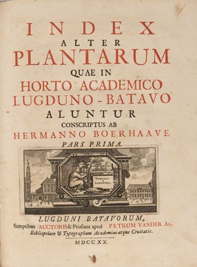 Index Alter Plantarum Quae in Horto Academico Lugduno-batavo