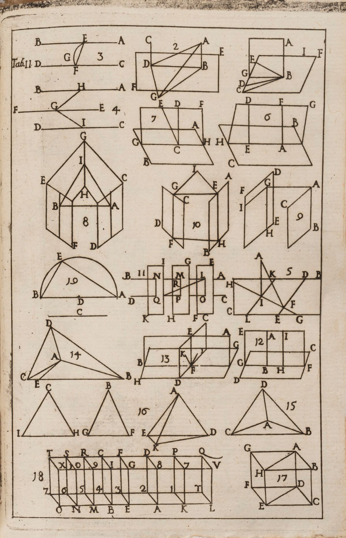 Euclide - Planorum, Ac Solidorum Euclidis Elementa