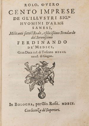 Rolo, or one hundred exploits of the illustrious Sienese men of arms