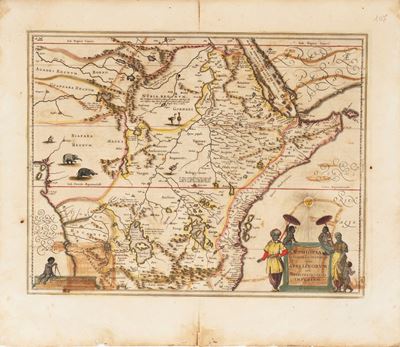 Aethiopia Superior Vel Interior Vulgo Abissinia Sive Presbiteri Ioannis Imperium.