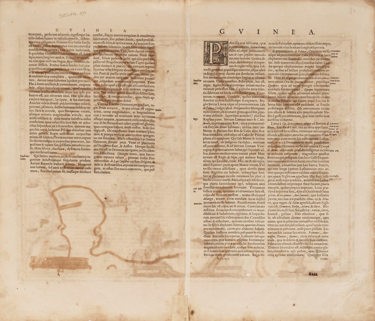 Johannes Janssonius - Guinea