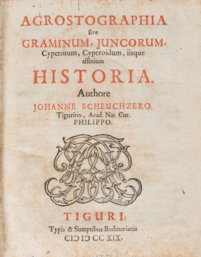Agrostographia Sive Graminum, Juncorum, Cyperorum, Cyperoidum, Iisque Affinium Historia