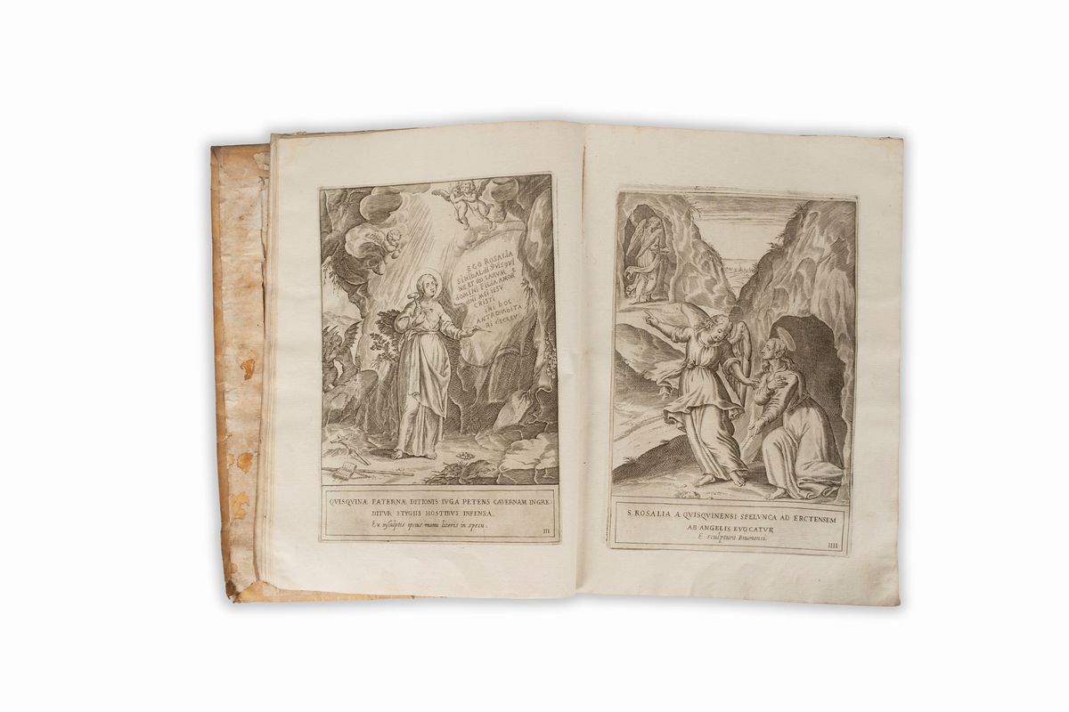 Giordano Cascini - Di Santa Rosalia Vergine Palermitana Libri Tre