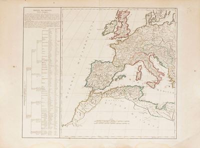 Imperii Romani Occidentis, Scilicet Et Orientis Tabula.
