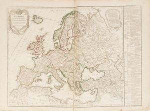 Europe divided into Empires, Royals and Republics.
