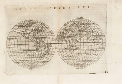 Ruscelli, Orbis Descriptio: Incisione su rame, Venezia 1561
