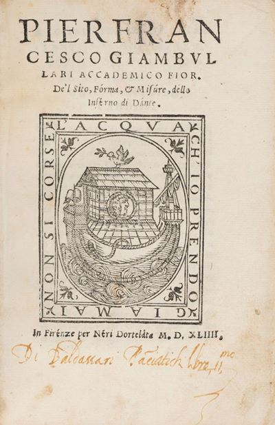 De’l Sito, Forma, & Misure, dello Inferno di Dante