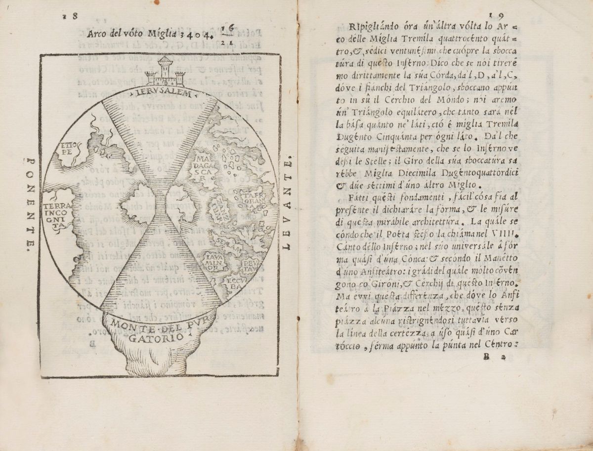 Dante Alighieri, Pierfrancesco Giambullari - De’l Sito, Forma, & Misure, dello Inferno di Dante