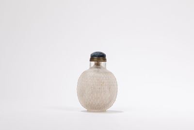 Snuff Bottle in cristallo di rocca, Cina, dinastia Qing, XIX secolo