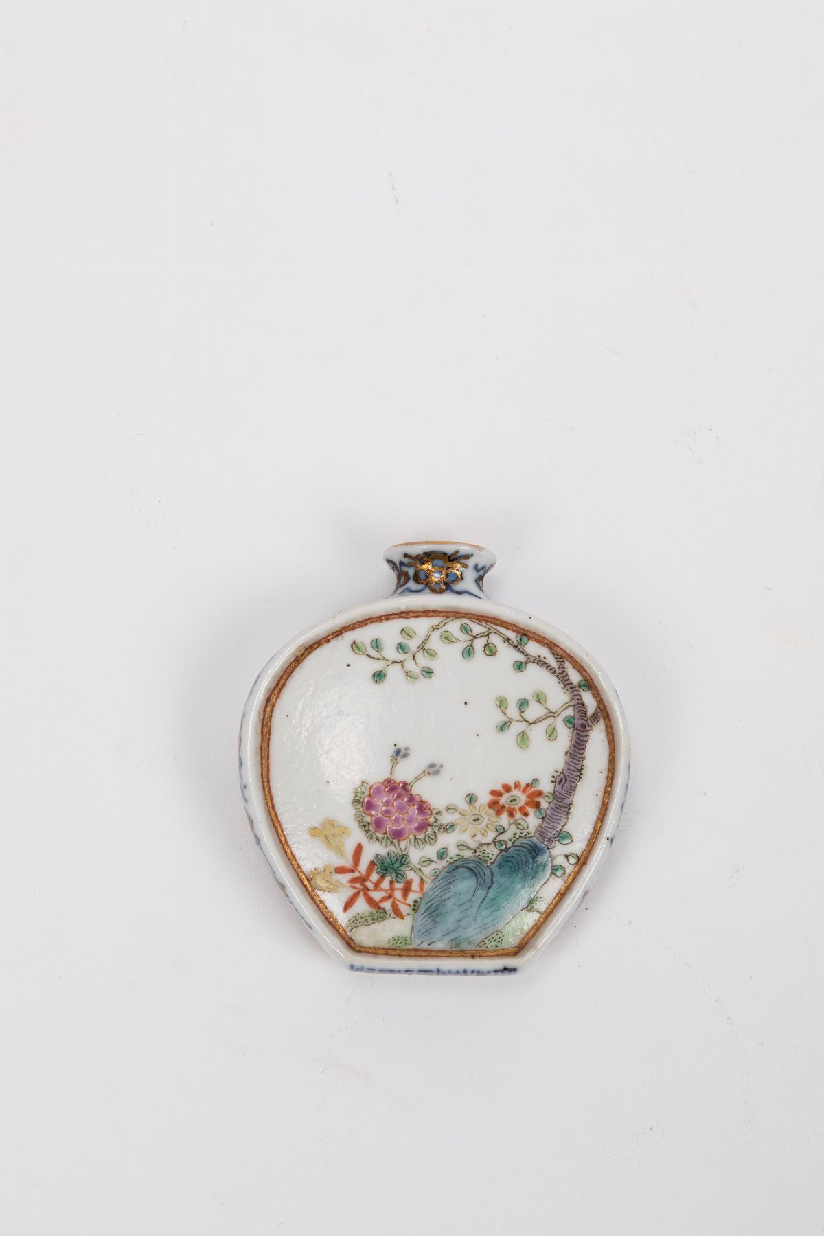 Bottiglia da fumo, porcellana dipinta a mano, Cina, Repubblica di Cina (1912-1949)