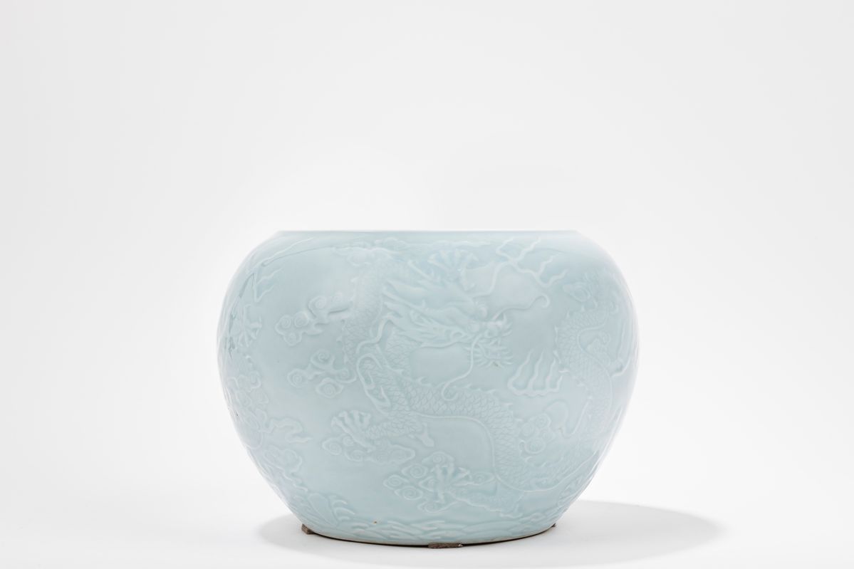 Vaso in porcellana Clair-de-Lune, Cina, Repubblica di Cina (1912-1949)