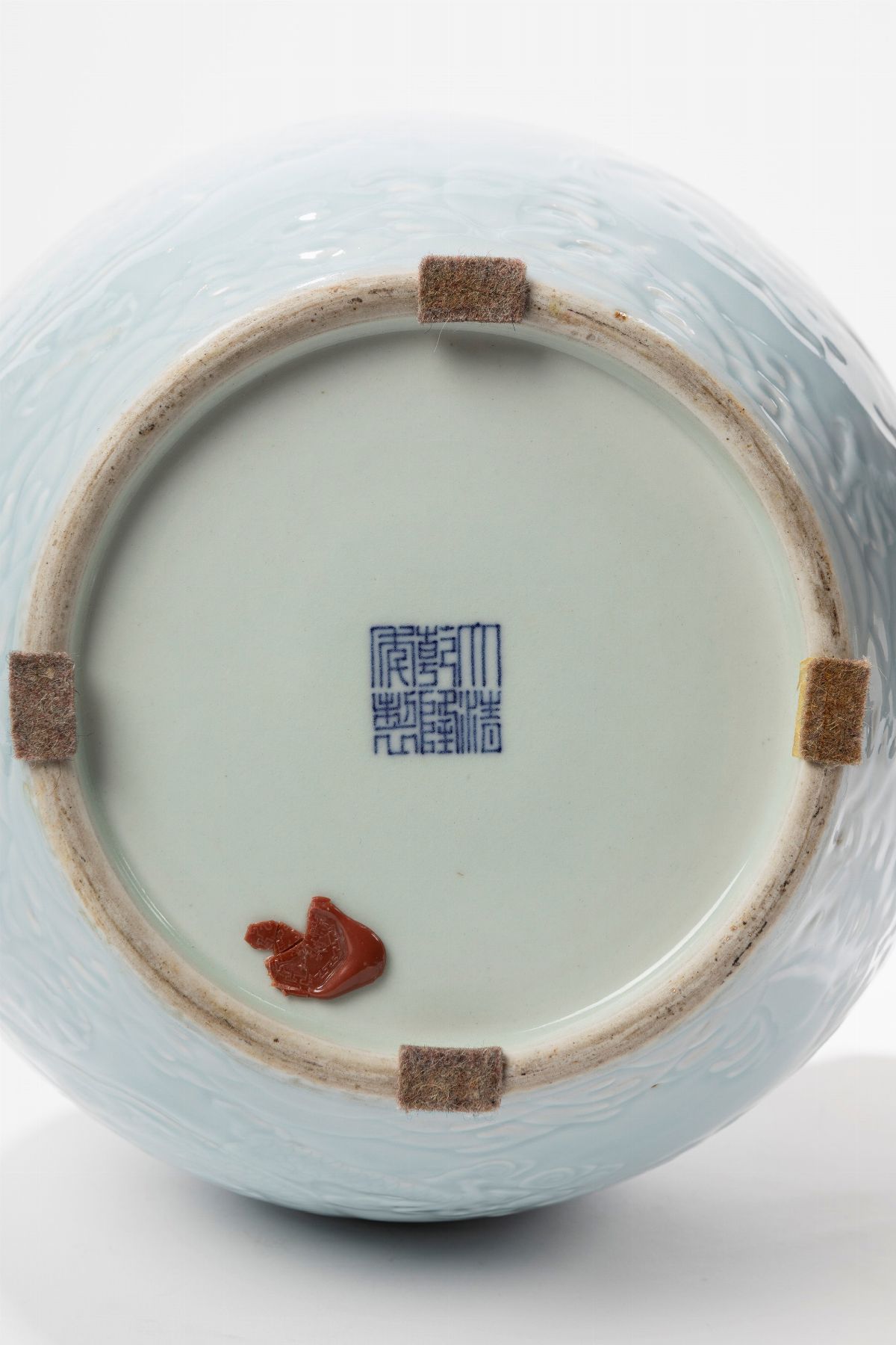 Vaso in porcellana Clair-de-Lune, Cina, Repubblica di Cina (1912-1949)