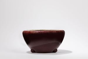 VASO IN PORCELLANA FLAMBÈ