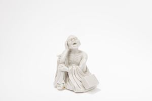 FIGURA IN PORCELLANA BIANCO DI CINA