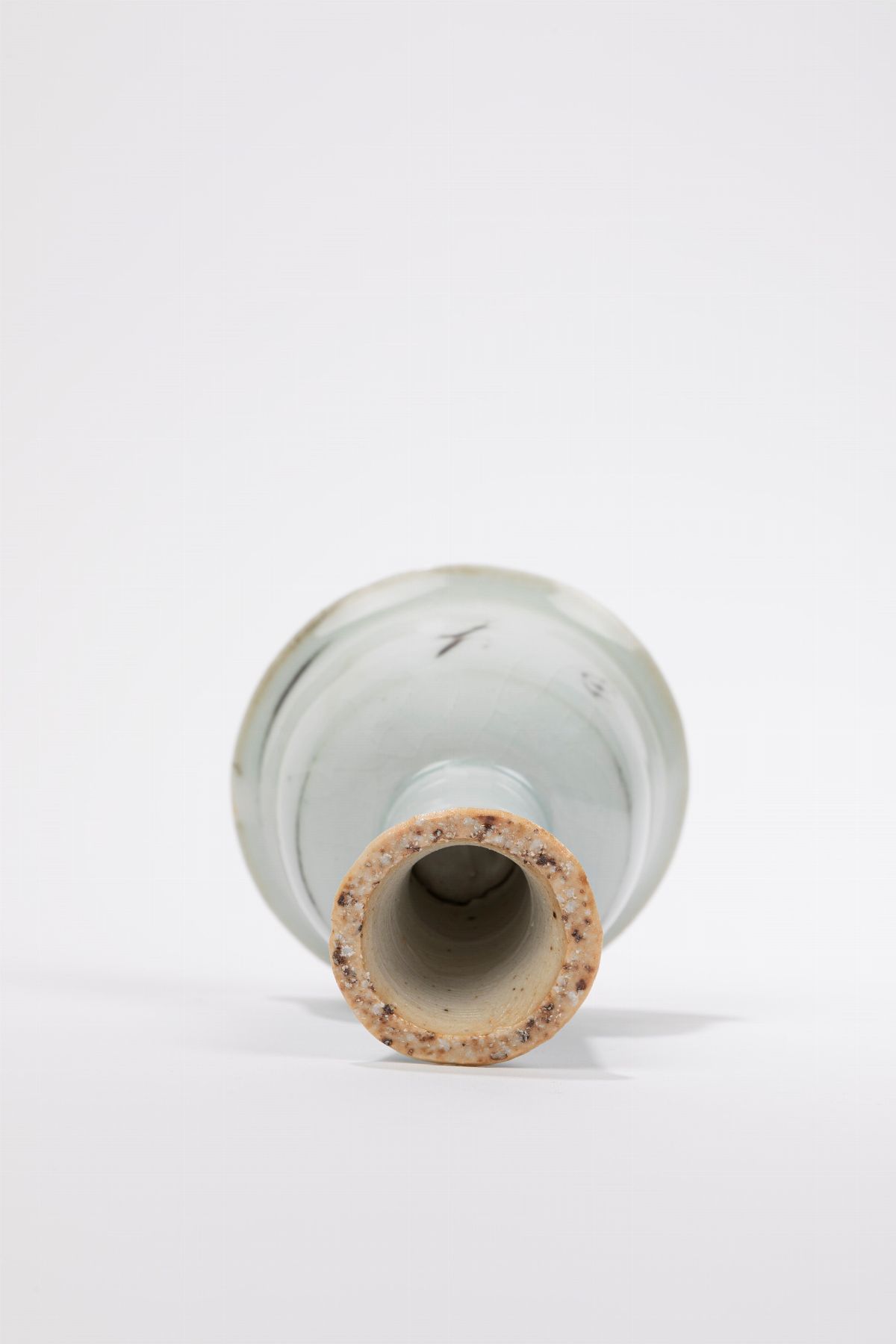 Coppa a stelo in porcellana, Cina, dinastia Yuan (1279-1368)