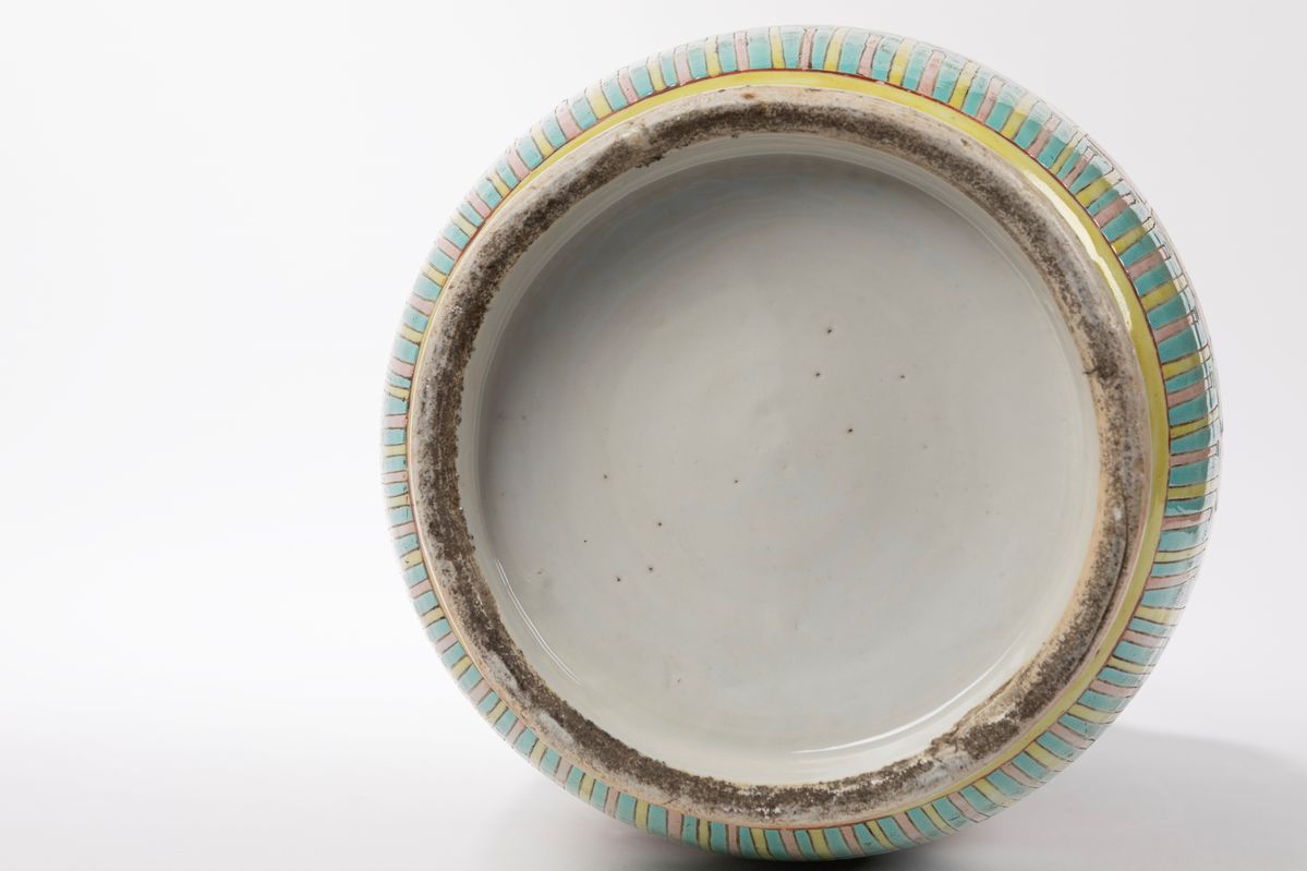 Vaso in Porcellana Famiglia Rosa, Cina, Dinastia Qing, Fine Secolo XIX