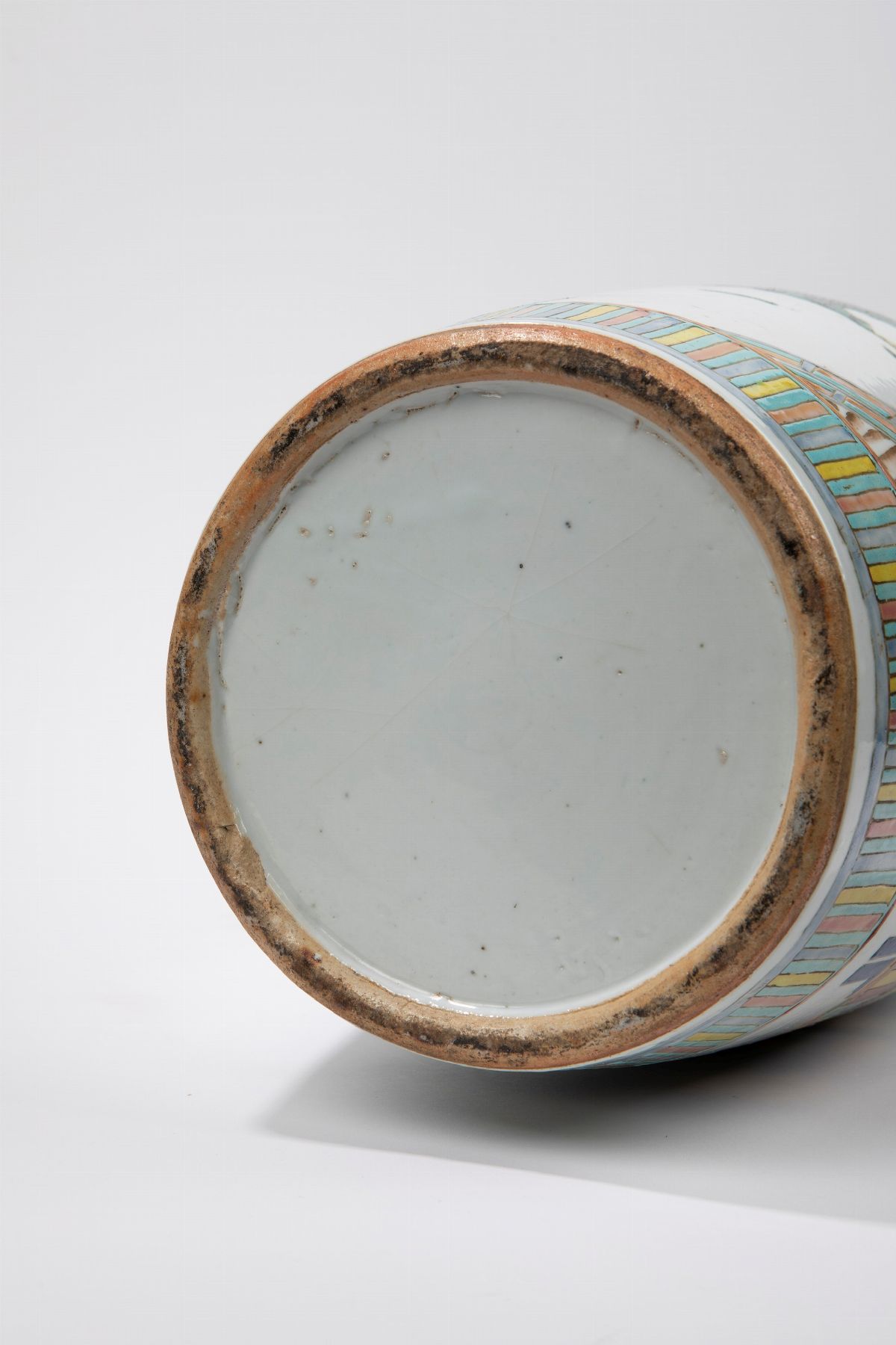 Grande vaso in porcellana, Famiglia Rosa, Cina, Dinastia Qing, fine XIX secolo