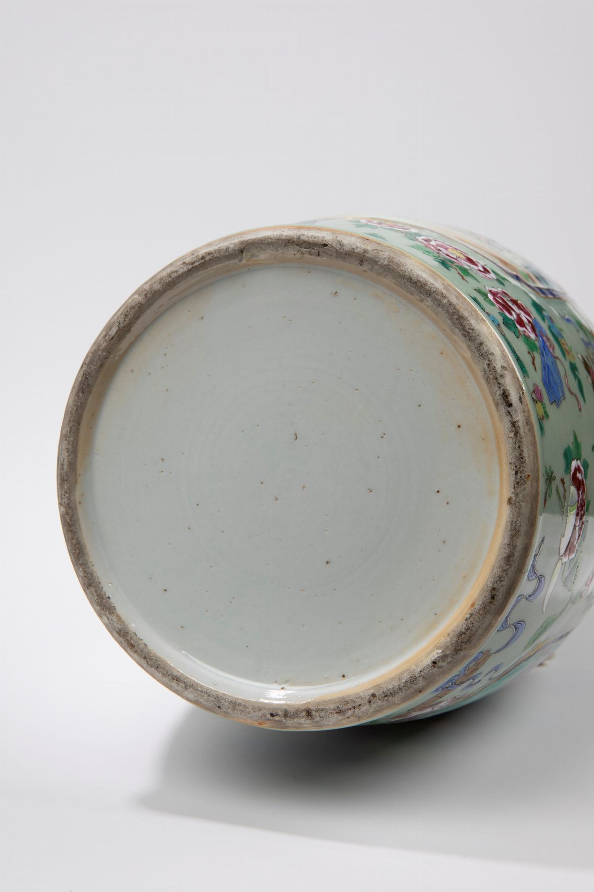 Vaso in porcellana, Cina, dinastia Qing, fine XIX secolo