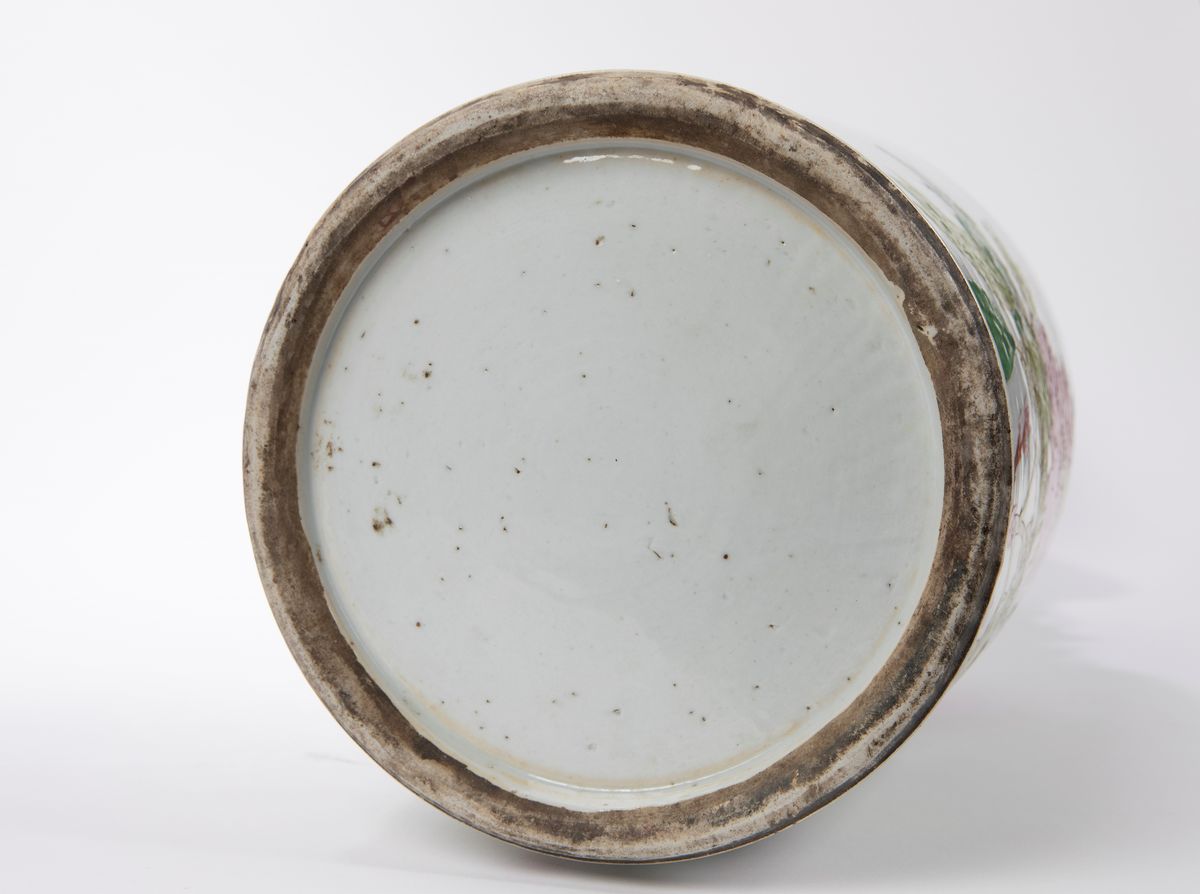 Vaso in porcellana Qianjiang, Cina, dinastia Qing, fine XIX secolo