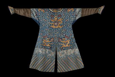 Cina, Dinastia Qing, Vestito Imperiale Estivo in Seta, XIX secolo
