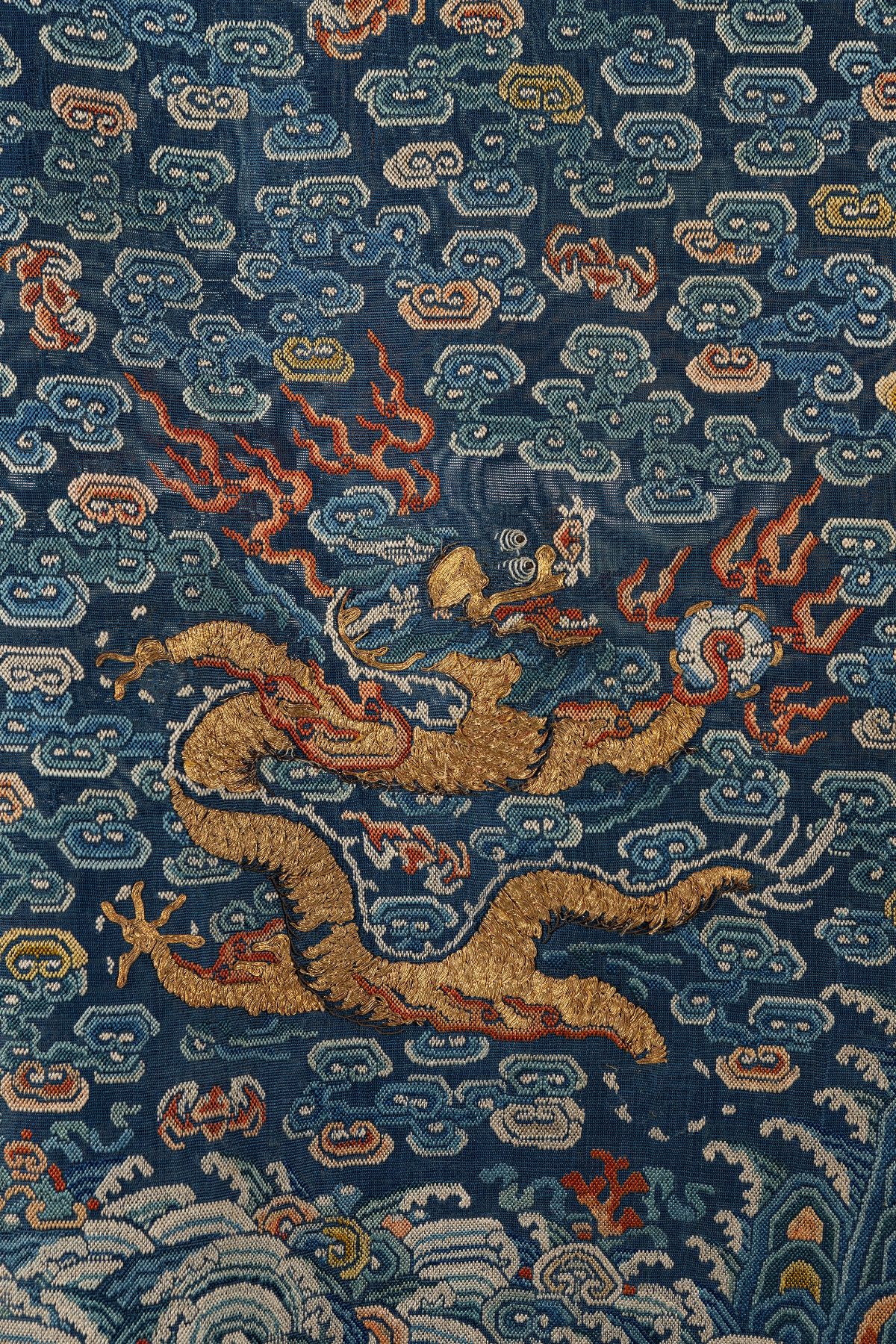 Cina, Dinastia Qing, Vestito Imperiale Estivo in Seta, XIX secolo