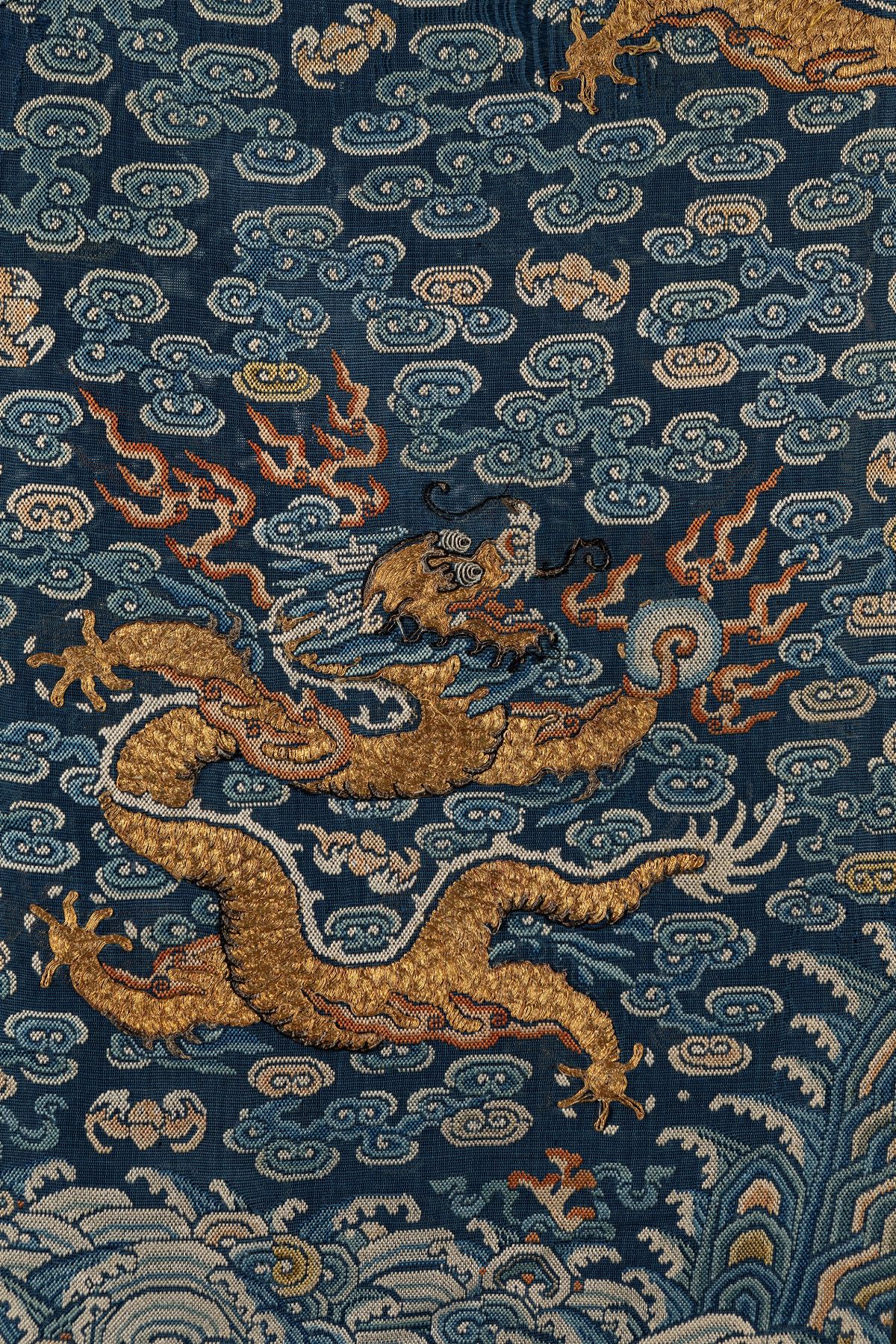 Cina, Dinastia Qing, Vestito Imperiale Estivo in Seta, XIX secolo