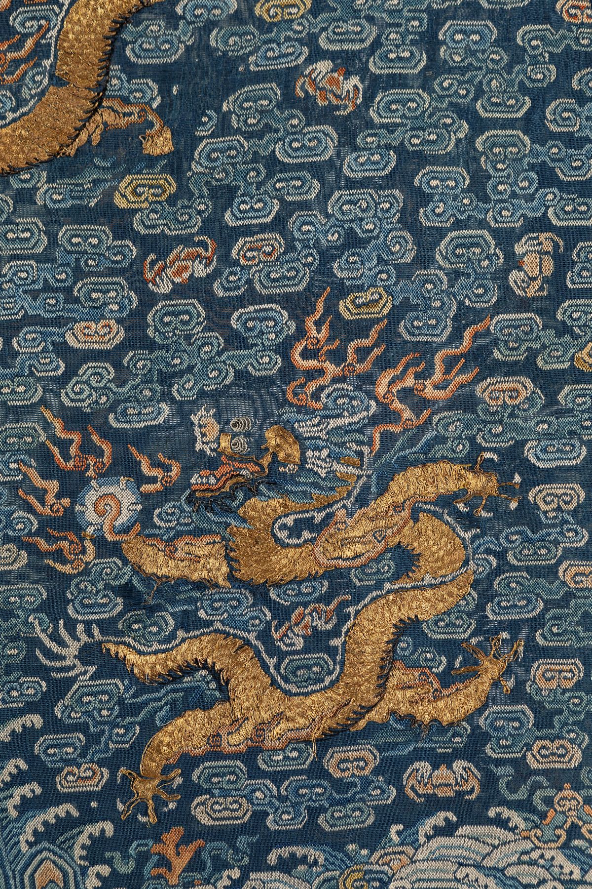 Cina, Dinastia Qing, Vestito Imperiale Estivo in Seta, XIX secolo