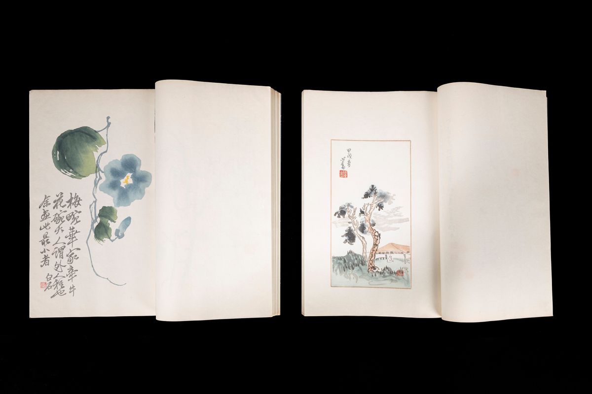 Qi Baishi, Album di stampe, due volumi