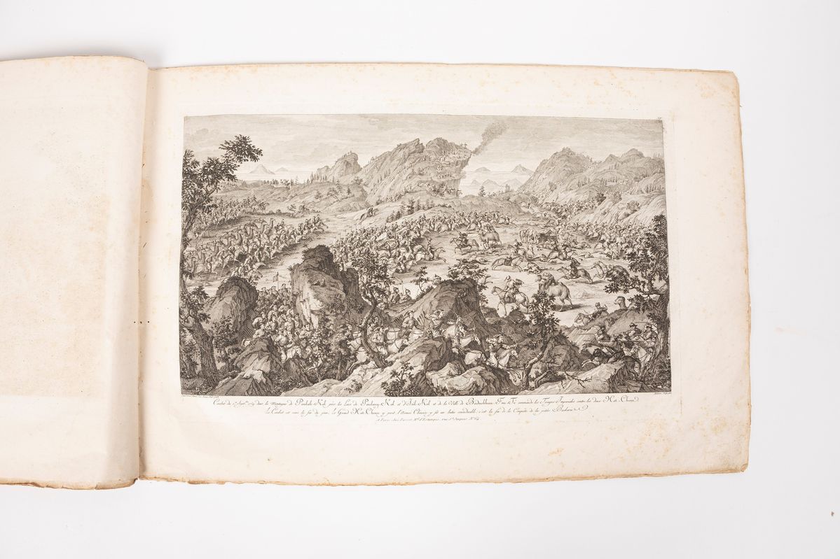 Isidore Stanislas Helman, Raccolta di diciassette incisioni dalla serie 'Batailles de la Chine'